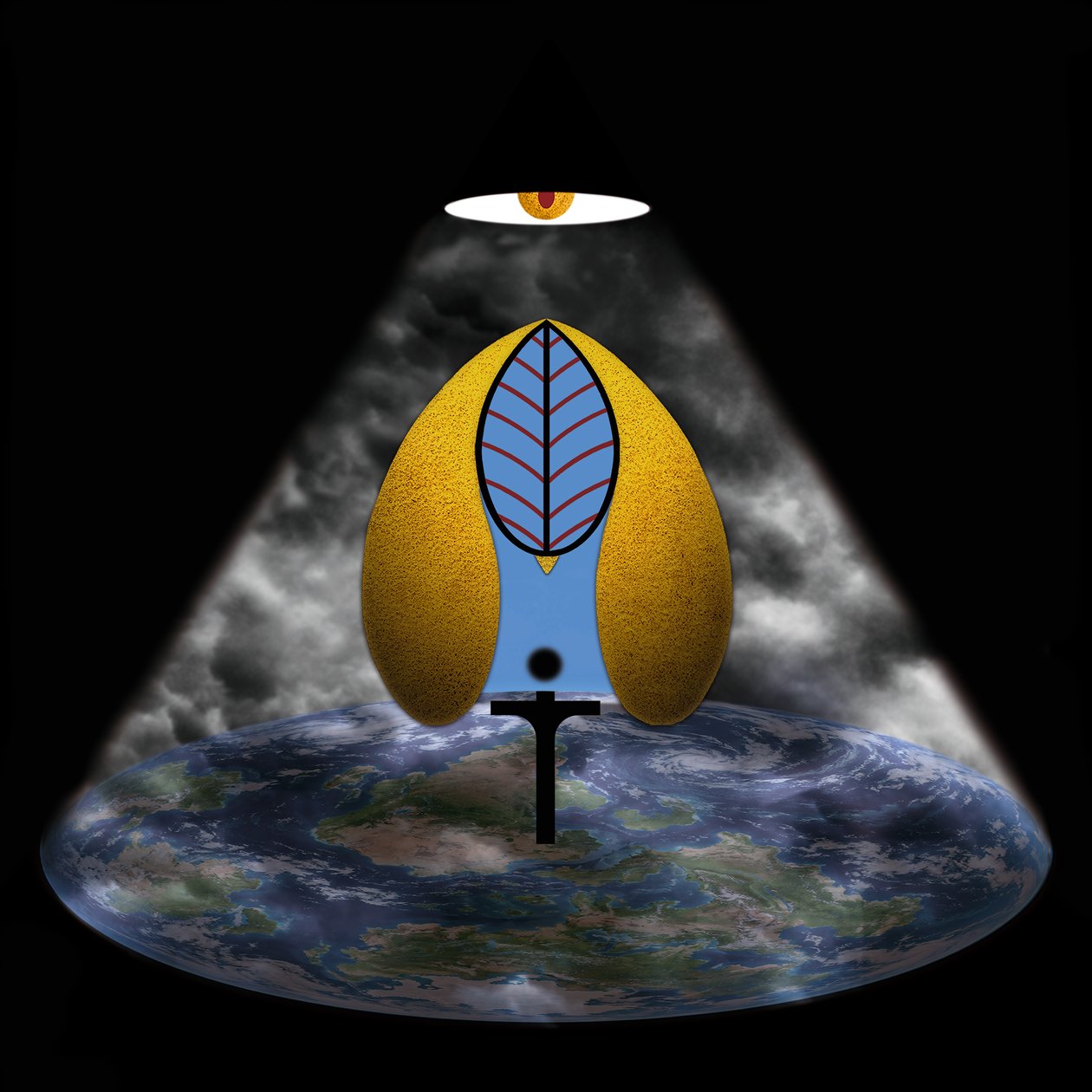 Golgatha af Alexander Eibach