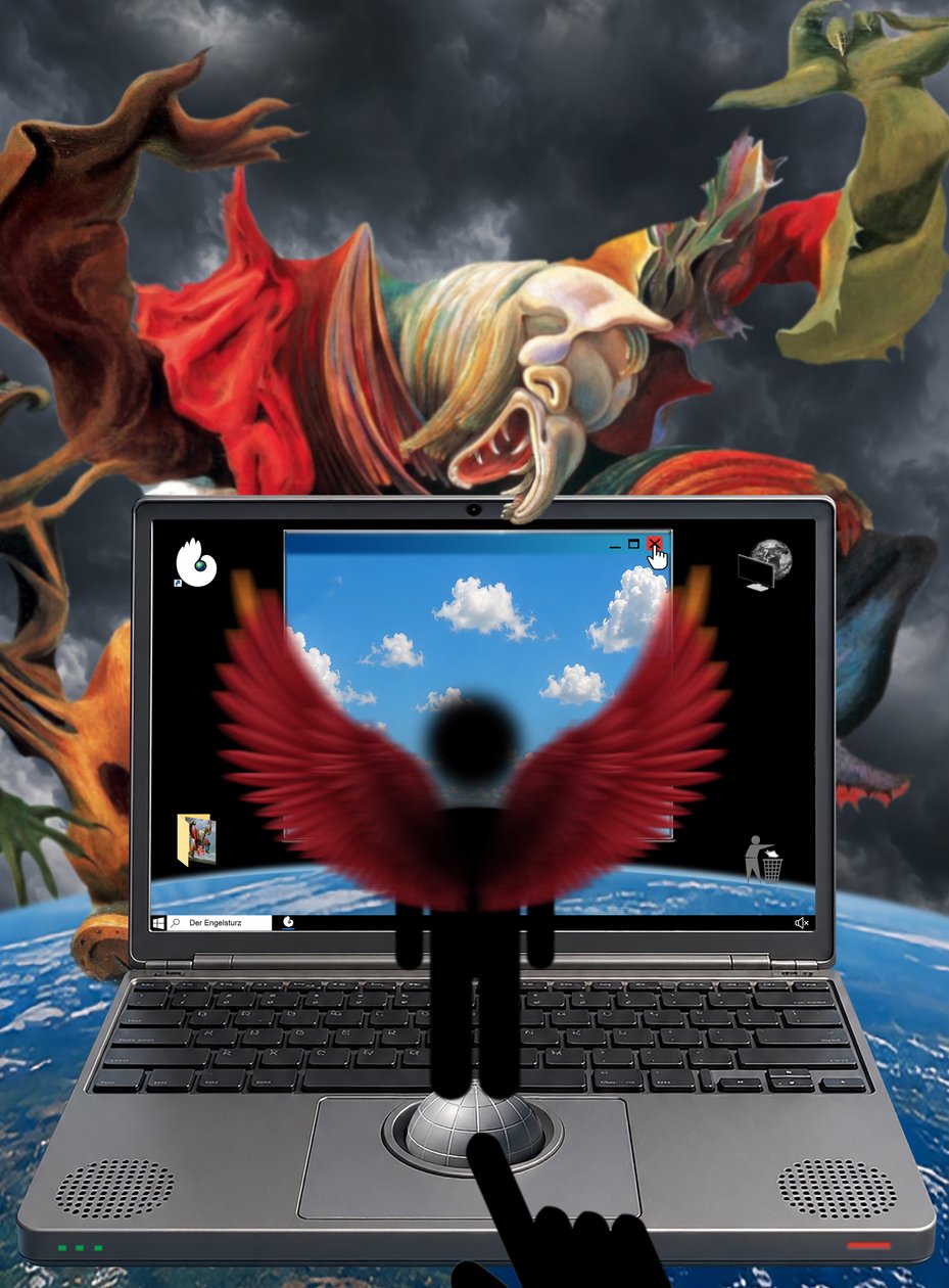 Engelssturz (aus der Serie WINDOWS) af Alexander Eibach