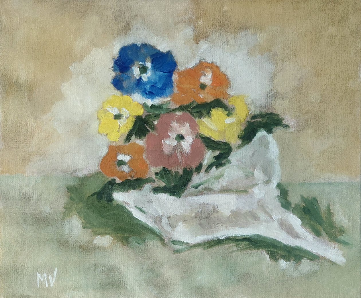 Blomsterbuket af M. Vet
