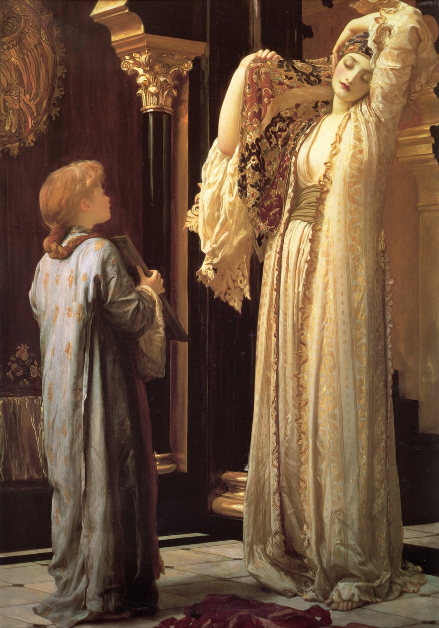 Lys fra Harem af Frederic Leighton