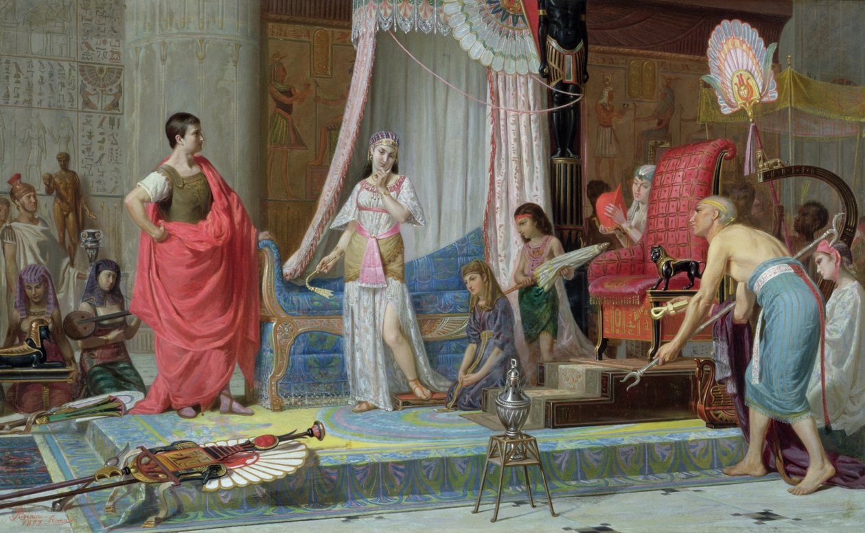 Cleopatra, 1879 af A. Benini
