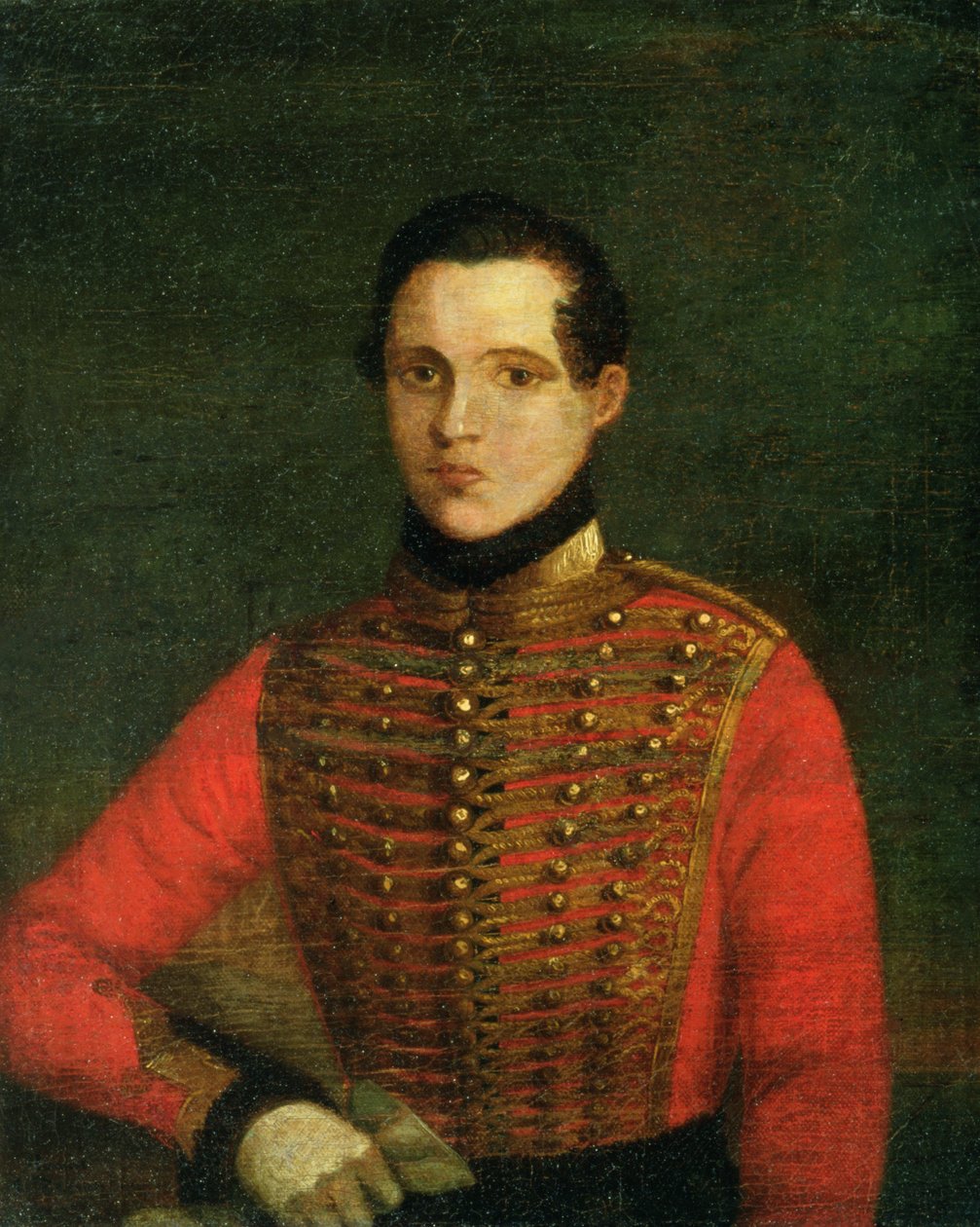 Portræt af digteren Michail Lermontov, 1830
