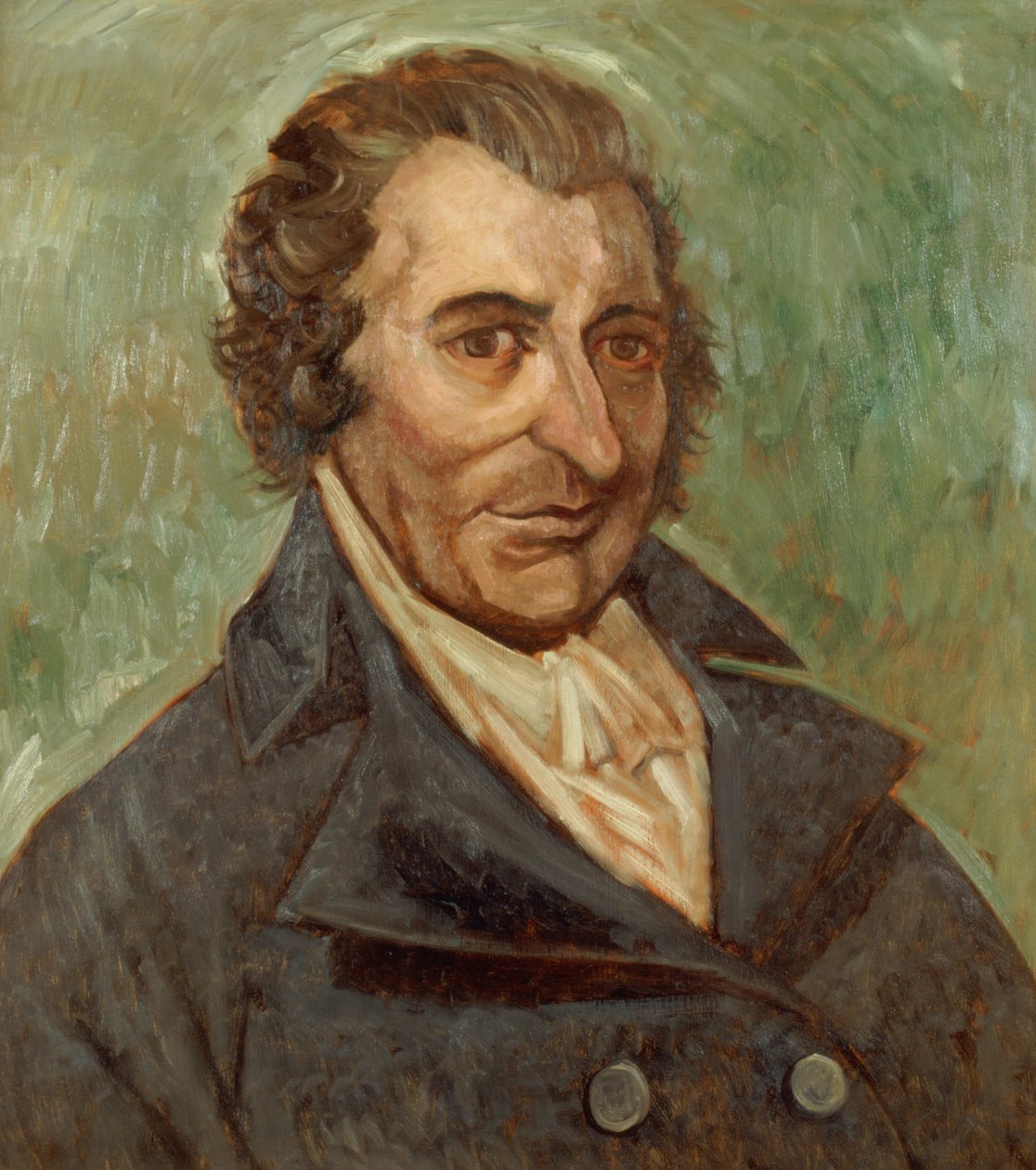 Portræt af Thomas Paine (1737-1809) af A. Easton