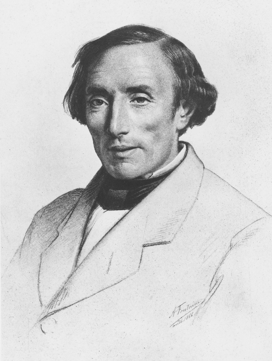 Ernest Bersot, 1866 af A. Fontaine
