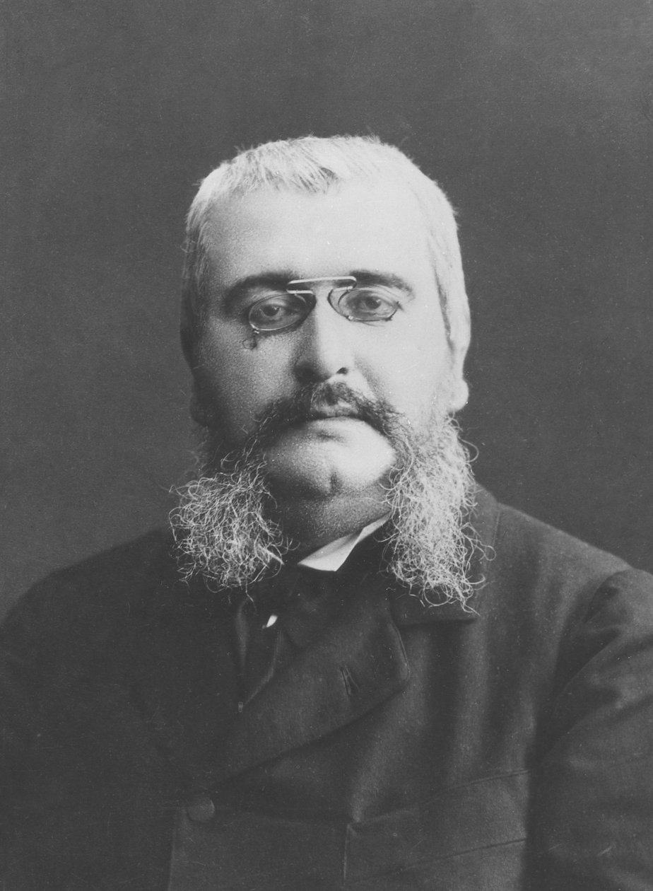 Portræt af Francis Dehault de Pressensé af A. Gerschel