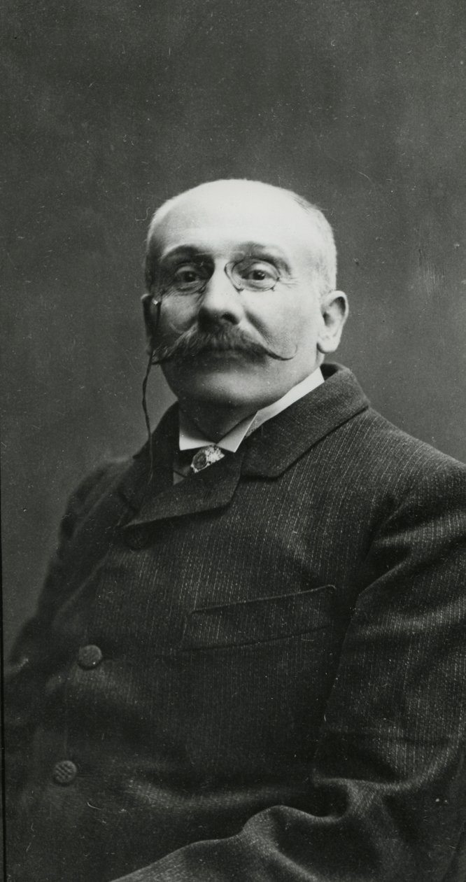 Portræt af Léon Frapié af A. Gerschel