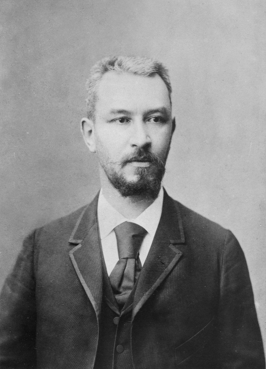 Portræt af Paul Girard, ca.1880 af A. Gerschel