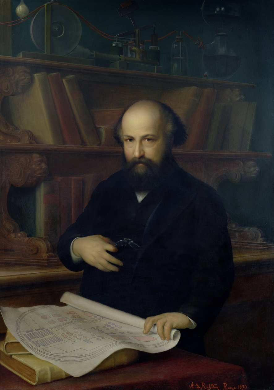 Ludwig Mond (1839-1909) 1890 af A. Rohden