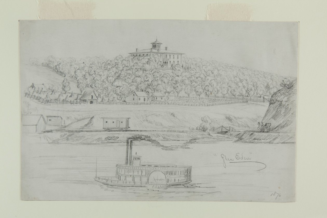Pencil Drawing Glen Eden af A.B. Greene af A.B. Greene
