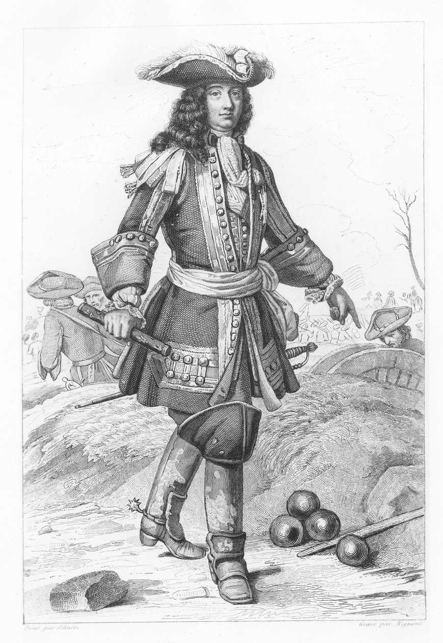 Henry I, hertug af Harcourt af A.J.A. Migneret