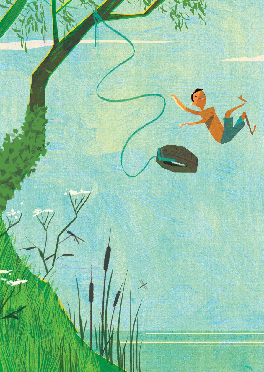 Swing, 2015 (blandet medier) af A.Richard Allen