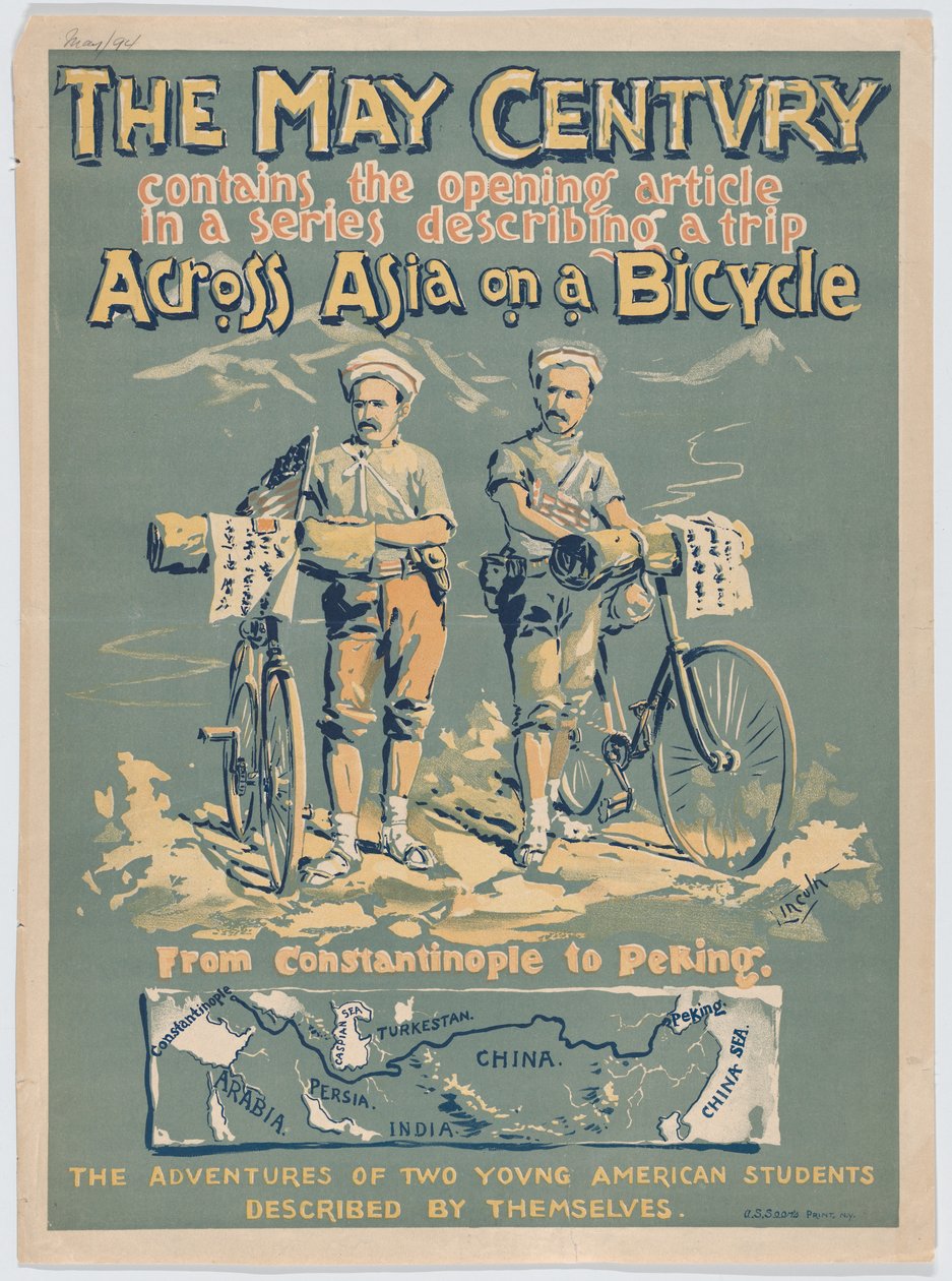 Maj århundrede: På tværs af Asien på en cykel af A.W.B. Lincoln