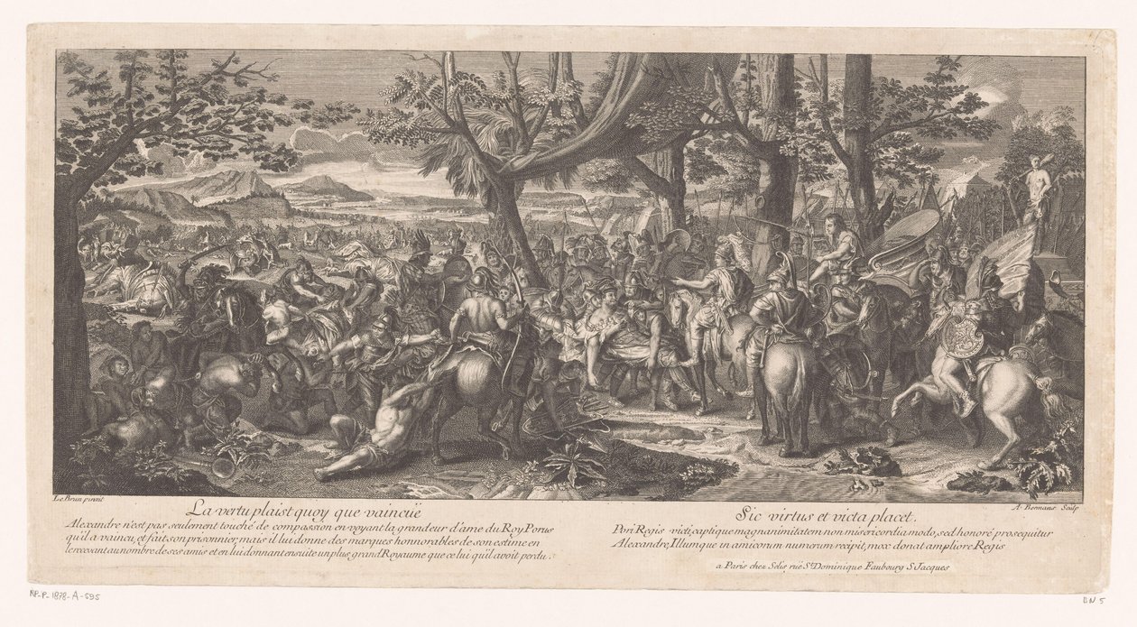 Besejrede kong Porus før Alexander den Store Battles of Alexander the Great (serietitel) Les batailles d
