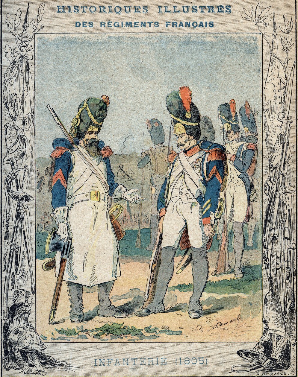 Frankrigs infanteri af A. Demarle