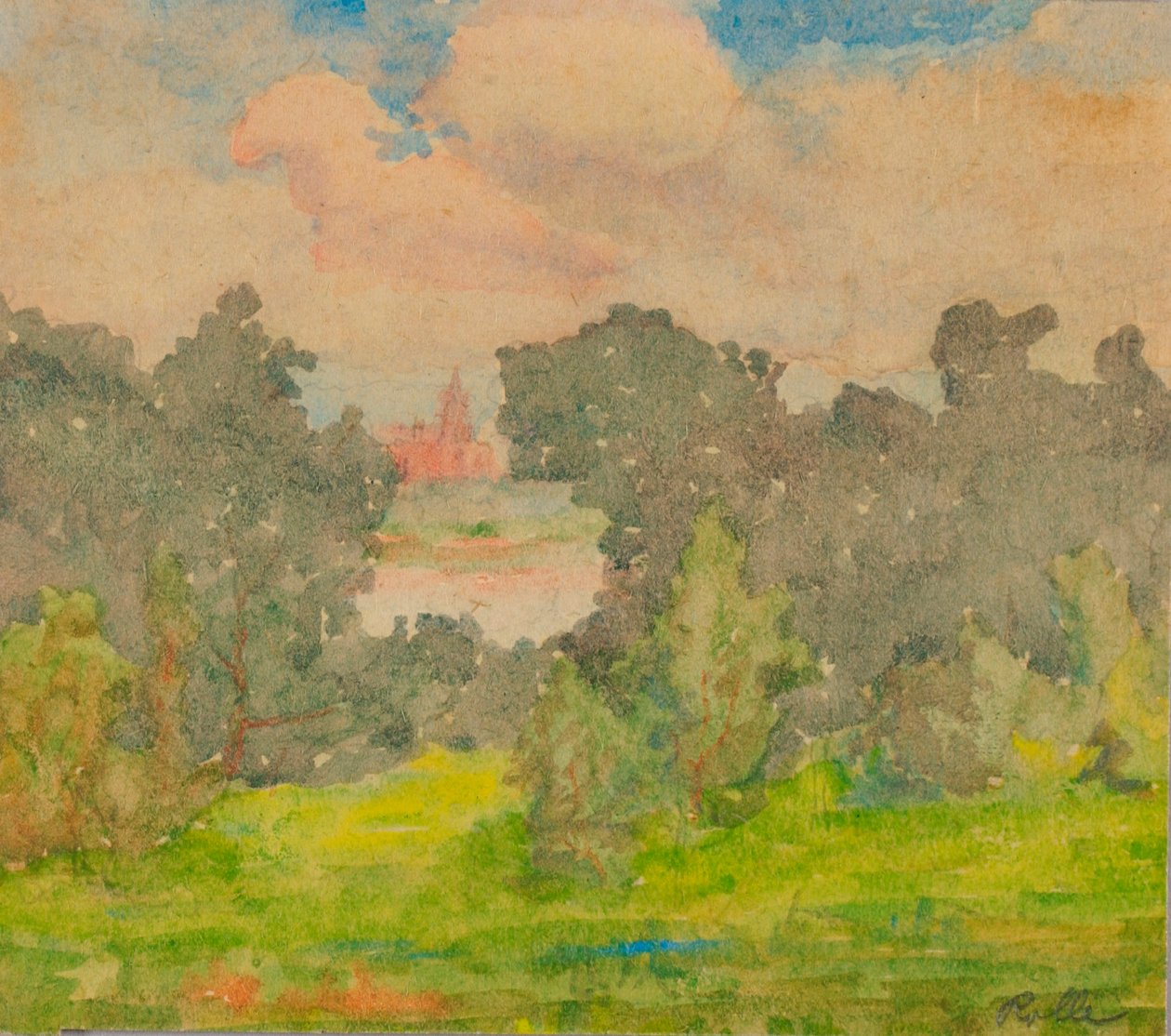 Uden titel, ca. 1900-1941. af A. H. O. Rolle