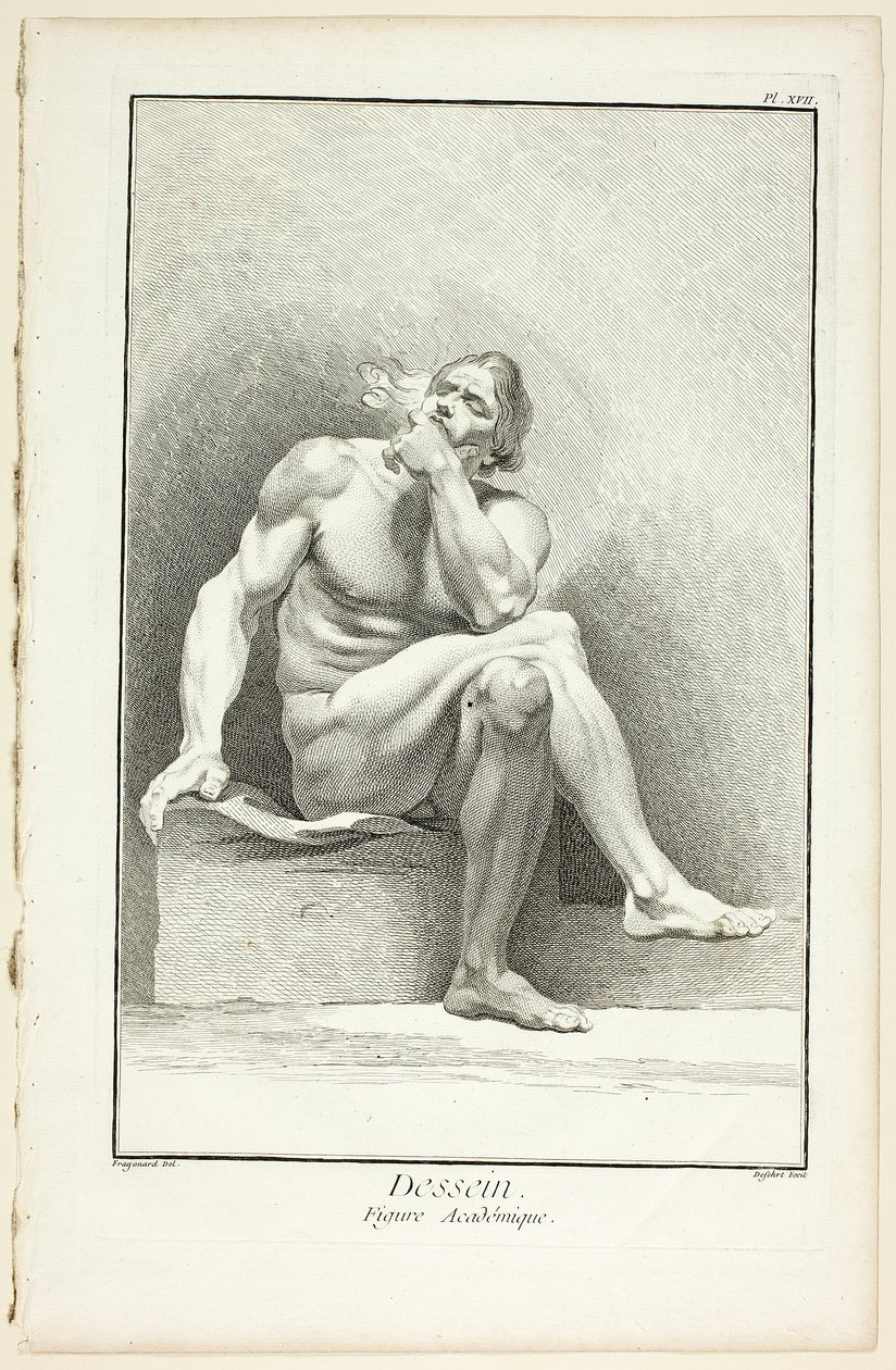 Design: Academic Figure, fra Encyclopédie af A. J. Defehrt