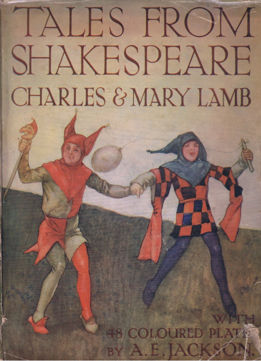 Forsidedesign, fra Tales from Shakespeare pub. af Ward Lock & Co Ltd, 1930-40