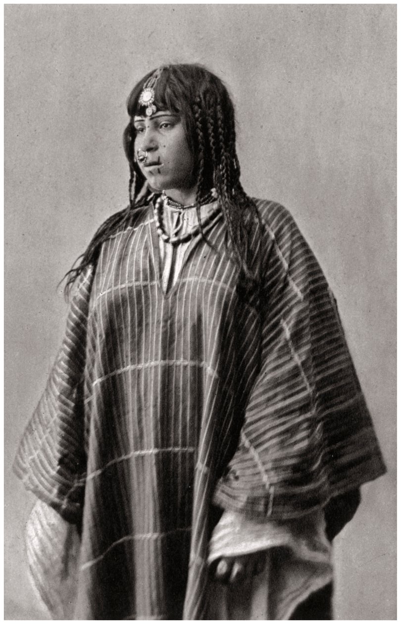 En beduinsk kone, Irak, 1925. af A. Kerim
