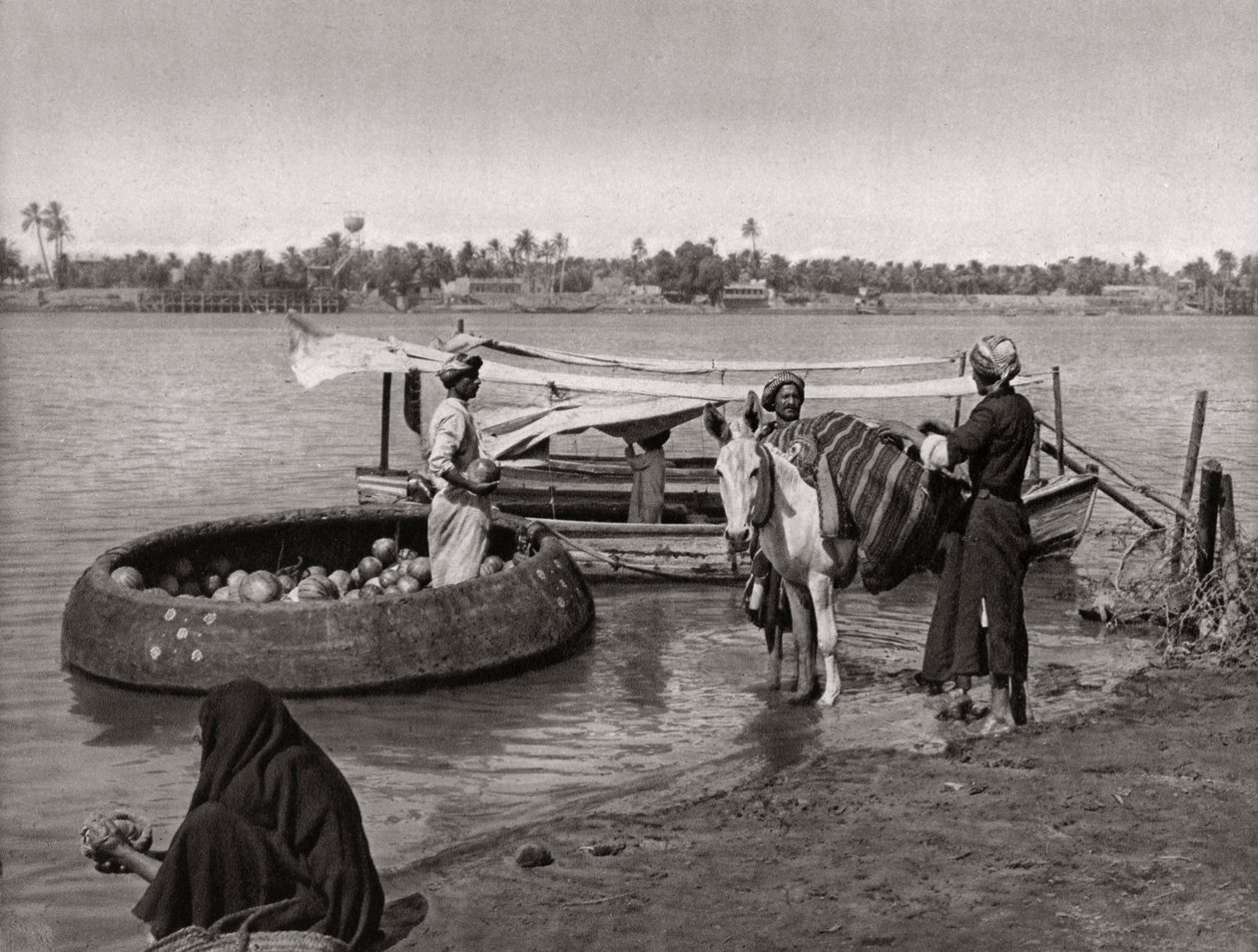 Transport i Irak, 1925 af A. Kerim
