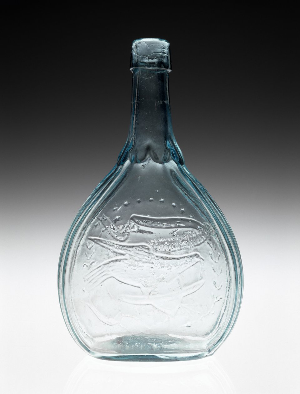 Figurkolbe, ca. 1866-1874 (ikke-bly glas) af A. R. (attr.to) Samuels