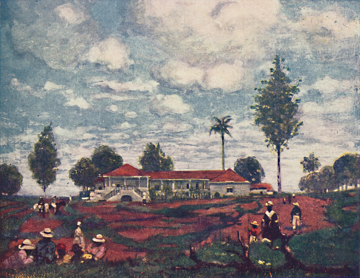 Kaffegården, 1916 af A. S. Forrest