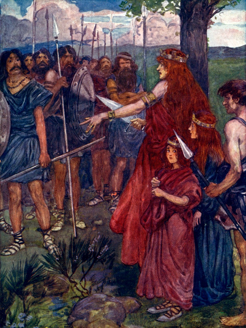 Vil I følge mig, mænd, c61 AD, 1905. af A. S. Forrest