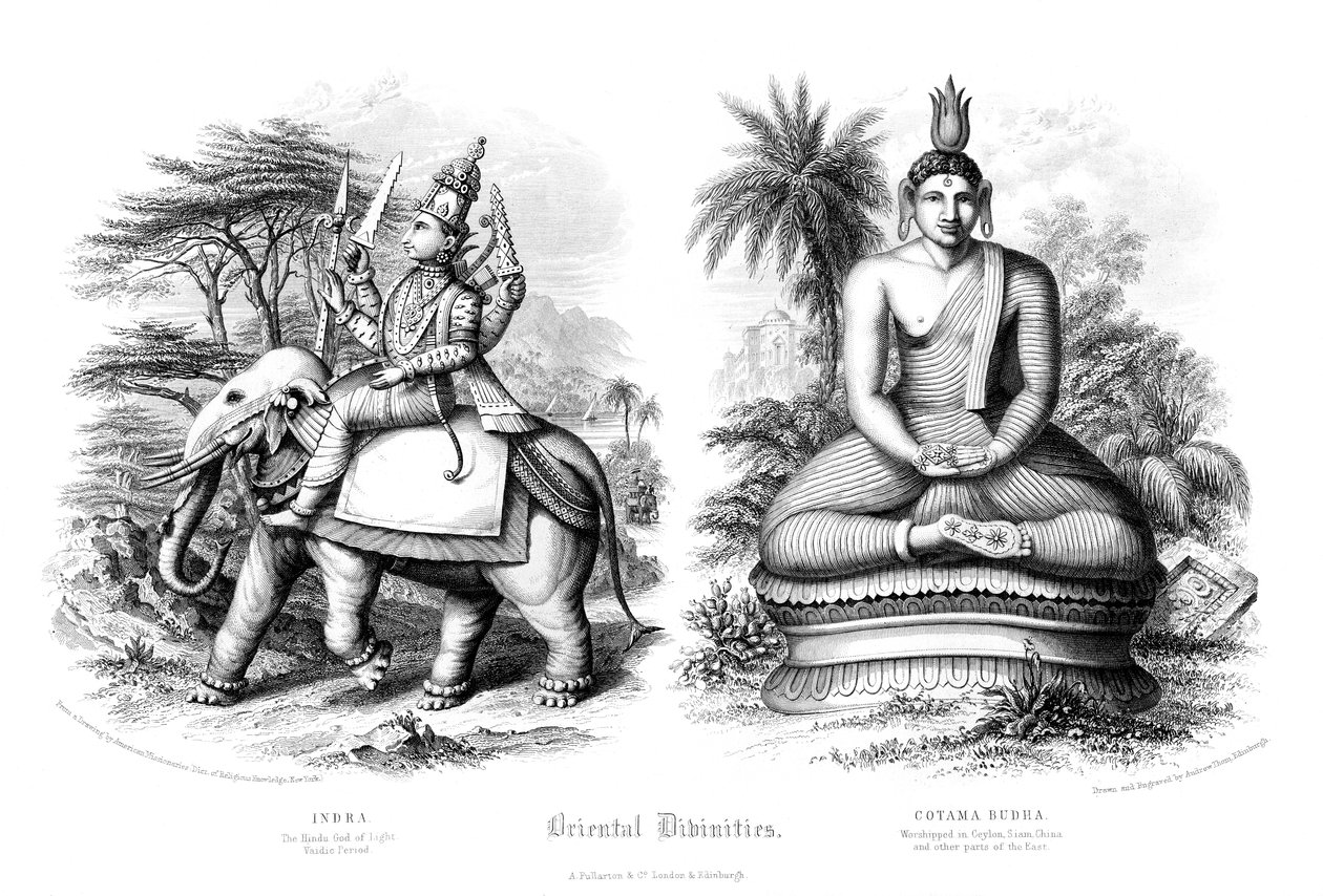 Orientalske guddommeligheder. af A. Thom