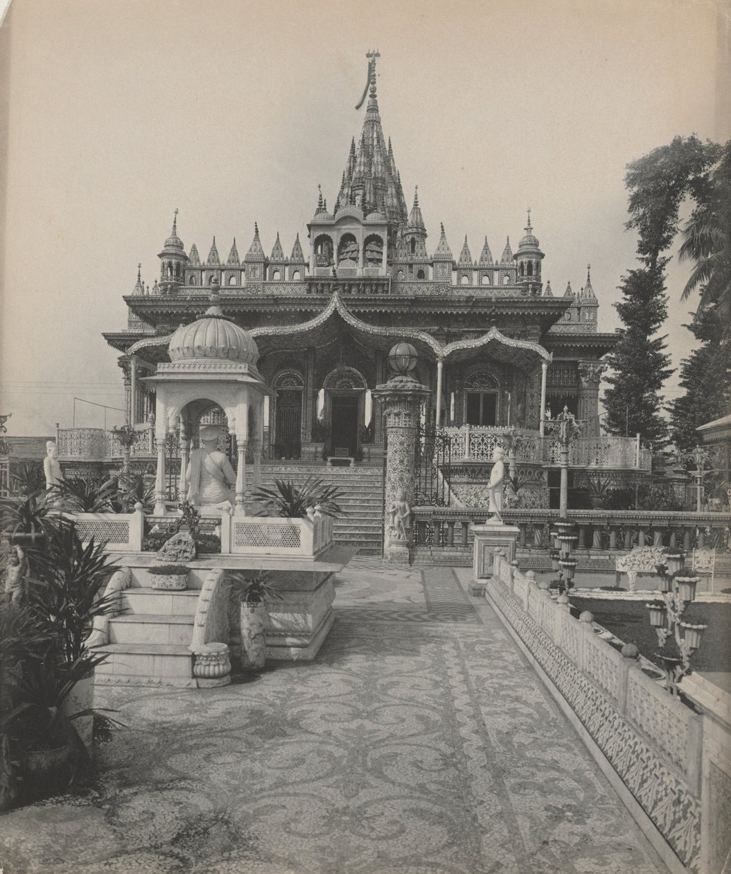Pareshnath, Jain-templet, Calcutta, ca. 1890