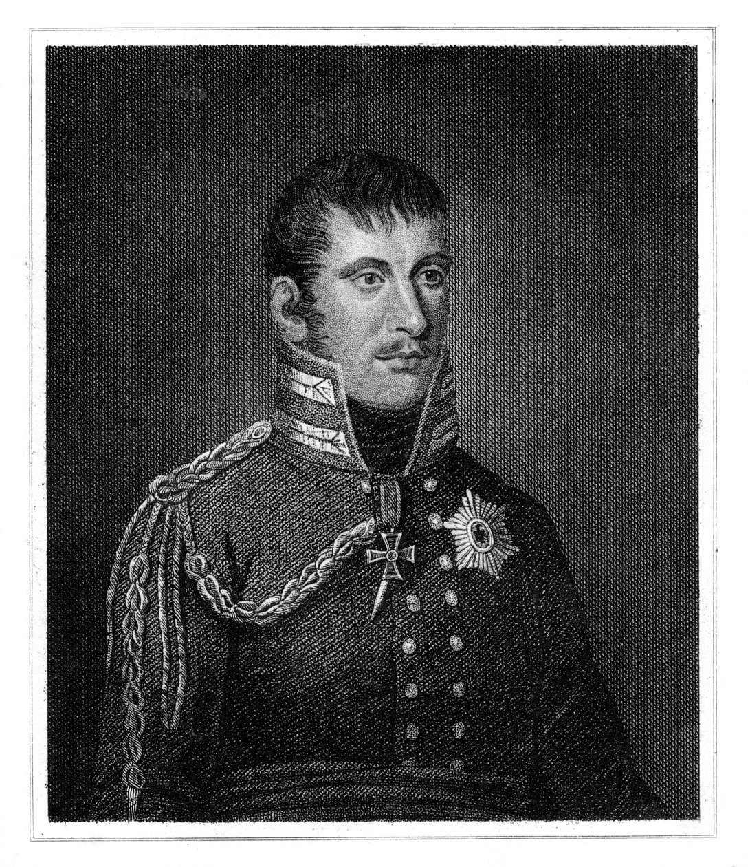 Frederik Vilhelm III, konge af Preussen, 1815. af A. Wheltier