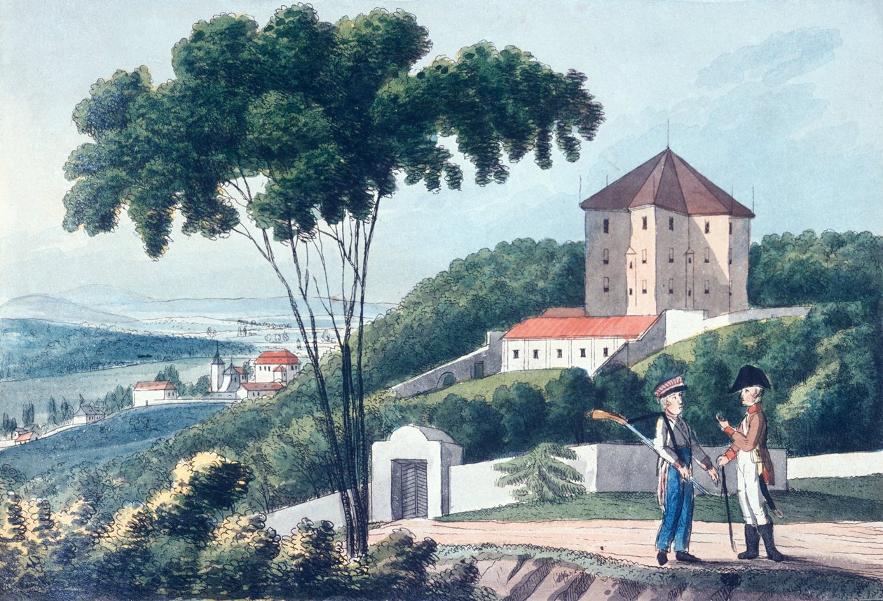 Stjernesommerpaladset, ca. 1810 af A. and Berka, Johann Gustav