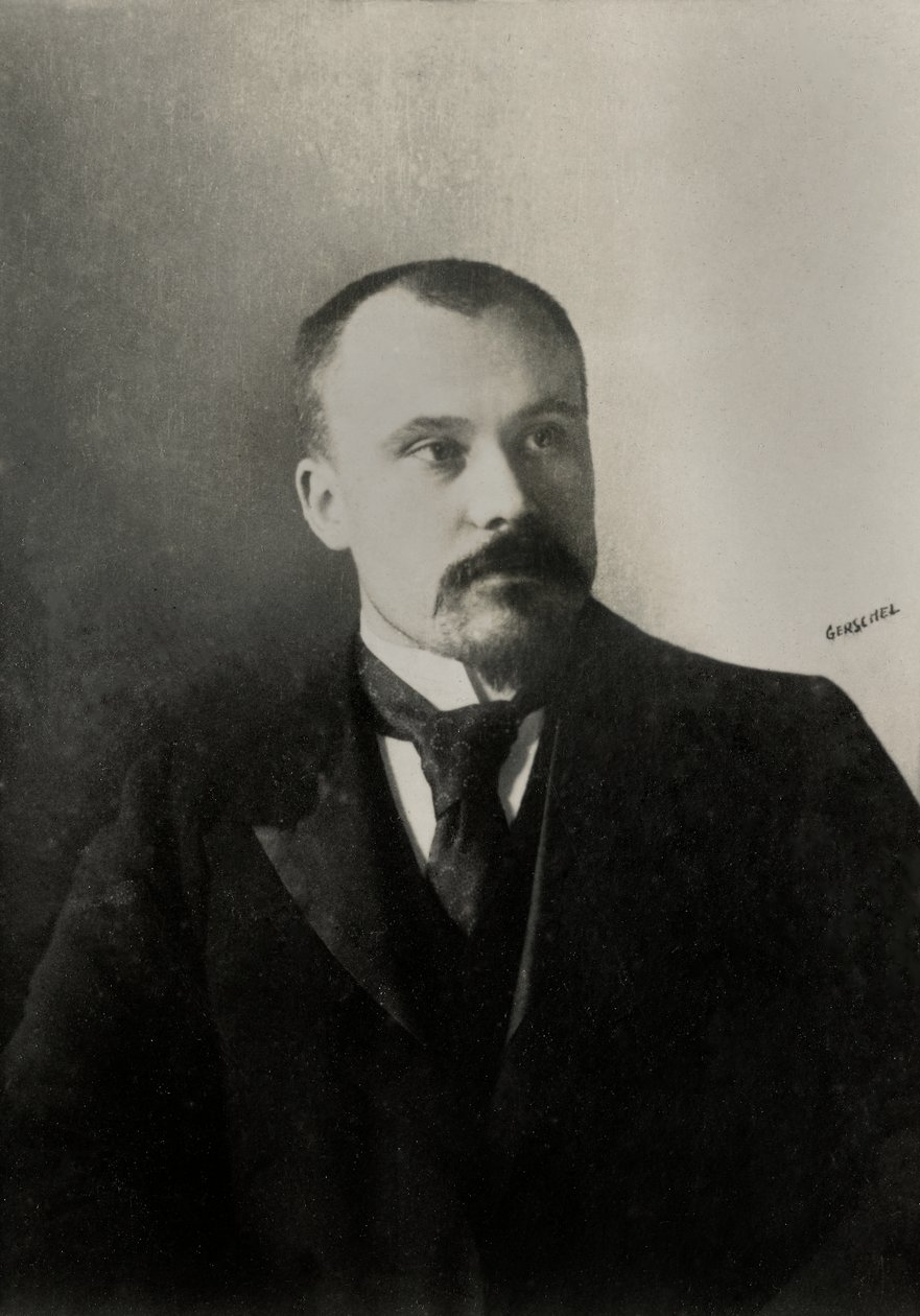 Portræt af Raymond Poincarre (foto) af Aaron Gerschel
