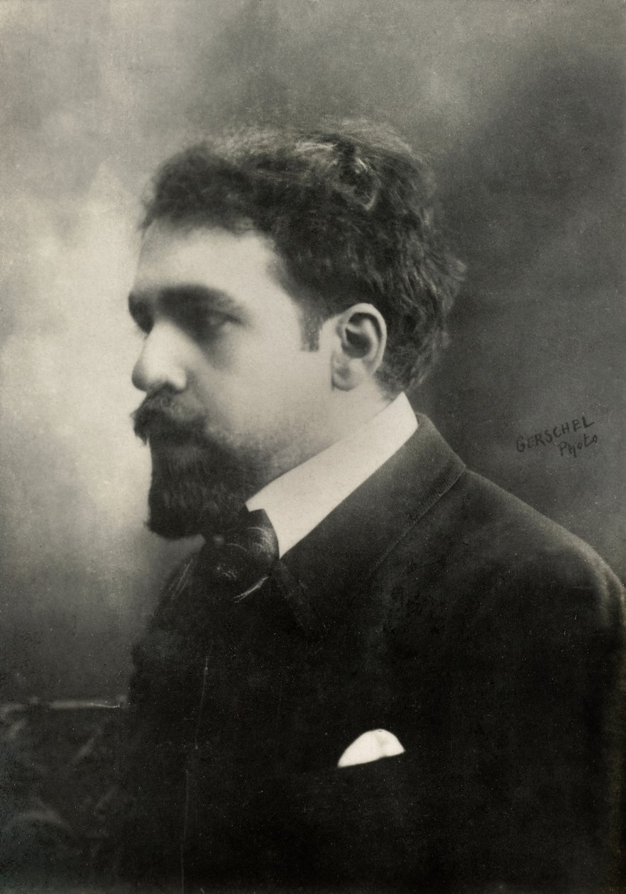Portræt af den franske komponist Reynaldo Hahn (foto) af Aaron Gerschel