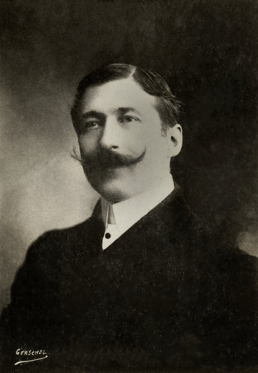 Portræt af den franske kunstner Armand Numes ( 1857 af Aaron Gerschel