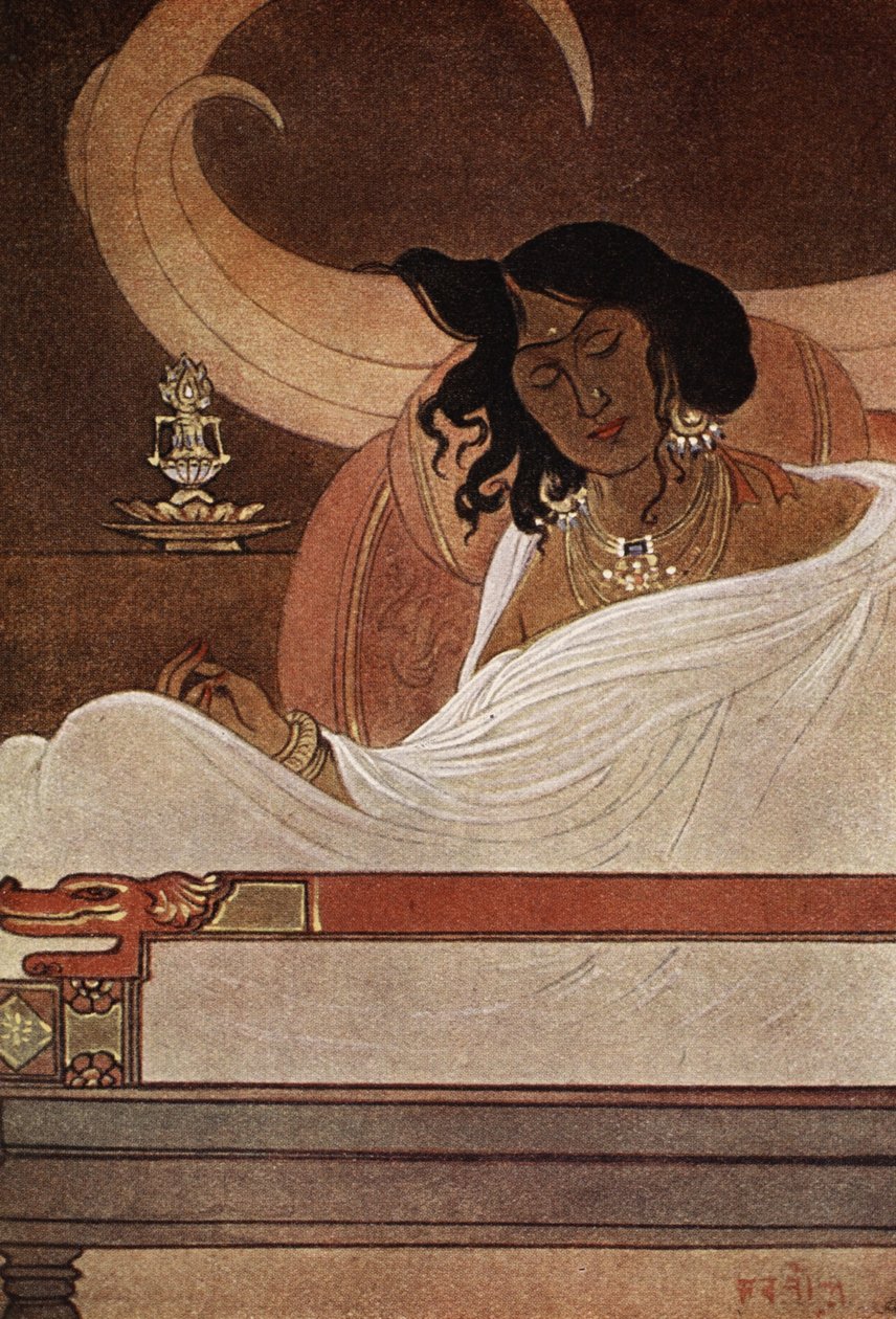 Bodhisattvaens stødtænder, illustration fra 
