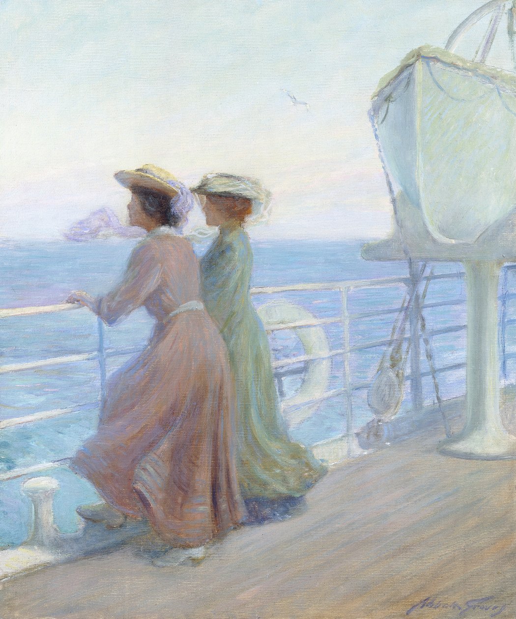 Nearing Home, ca. 1905 (olie på lærred) af Abbott Fuller Graves