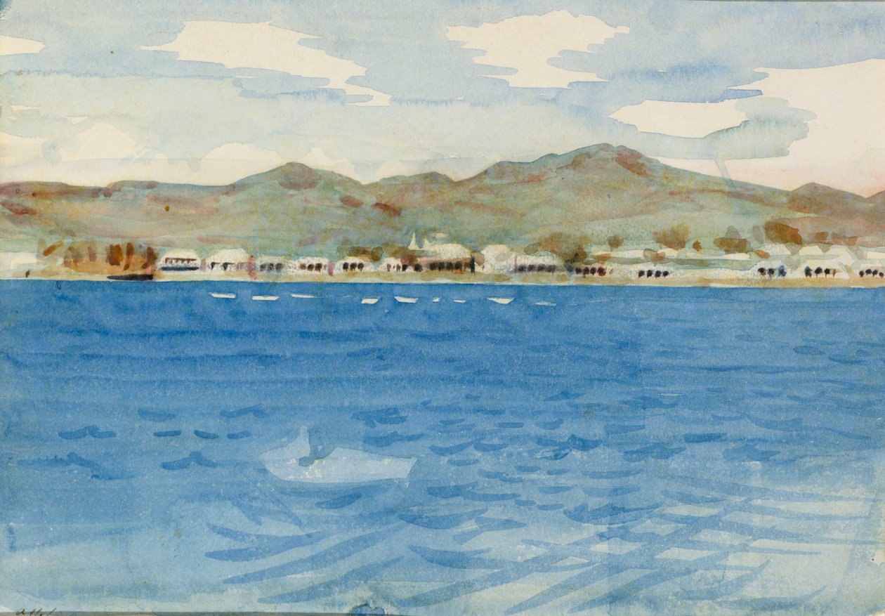 Azorerne, n.d. af Abbott Handerson Thayer