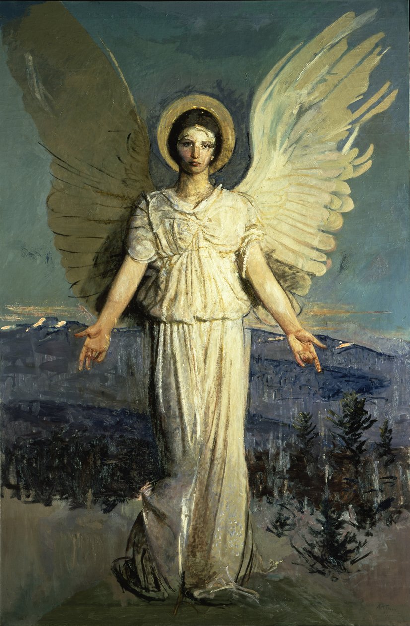 Monadnock Angel, 1920-21 af Abbott Handerson Thayer