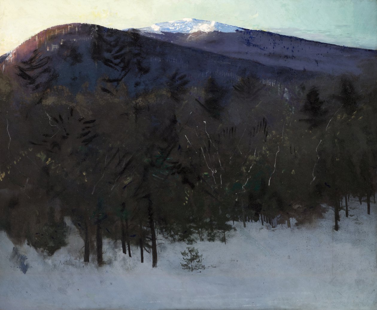 Mount Monadnock af Abbott Handerson Thayer