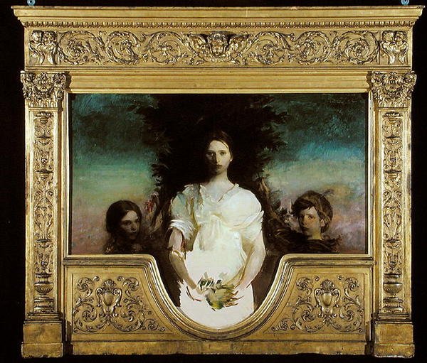 Mine børn, ca. 1896-1910 (olie på lærred) af Abbott Handerson Thayer