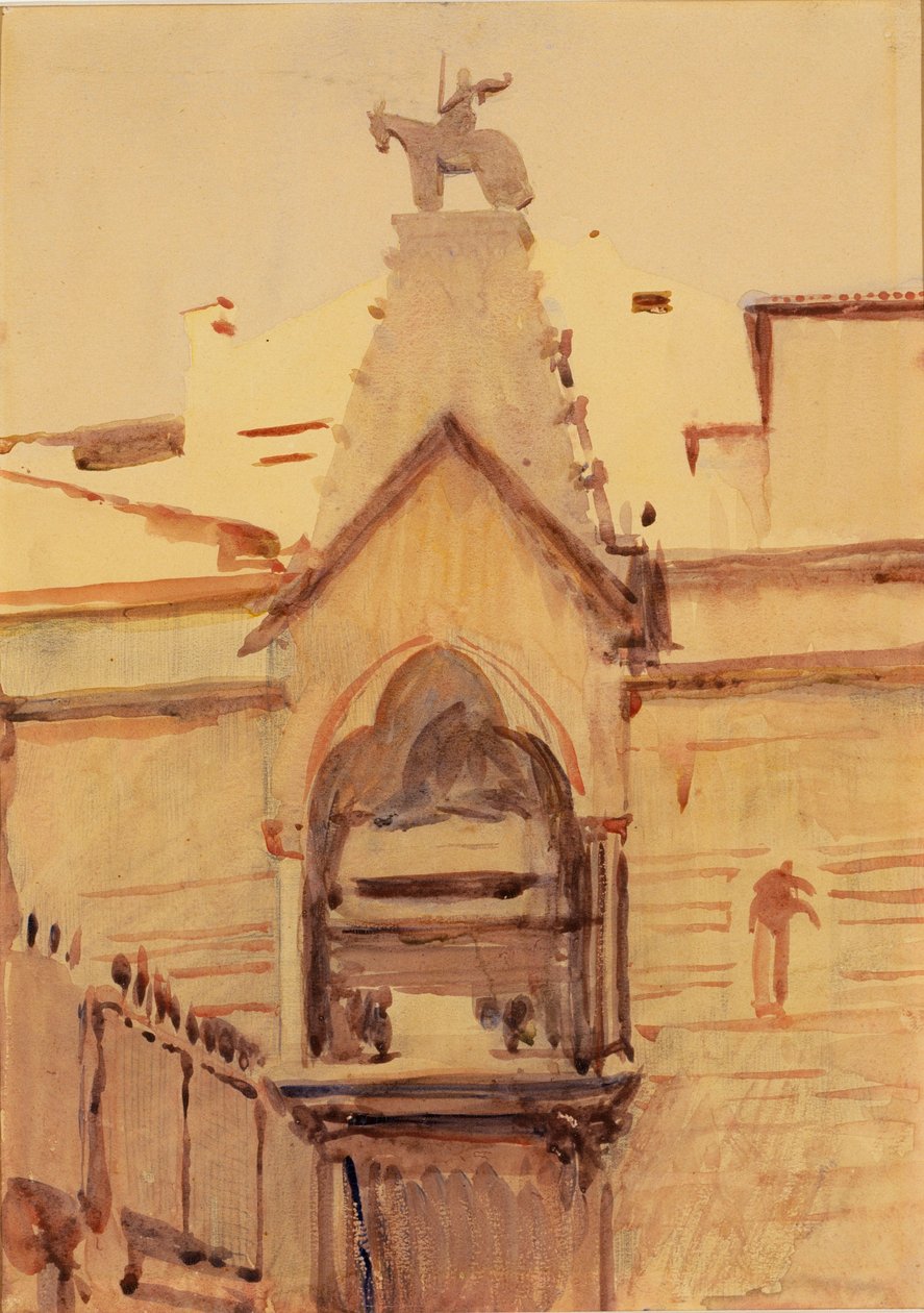 Grab von Verona af Abbott Handerson Thayer