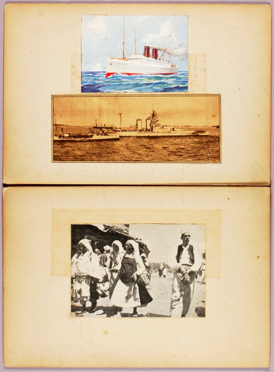 Hvid mod himlen - arabere, studiemappe til bogen Skjulte farver i dyreriget af Abbott Handerson Thayer