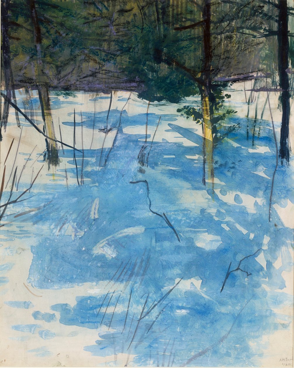 Vinter, Monadnock af Abbott Handerson Thayer