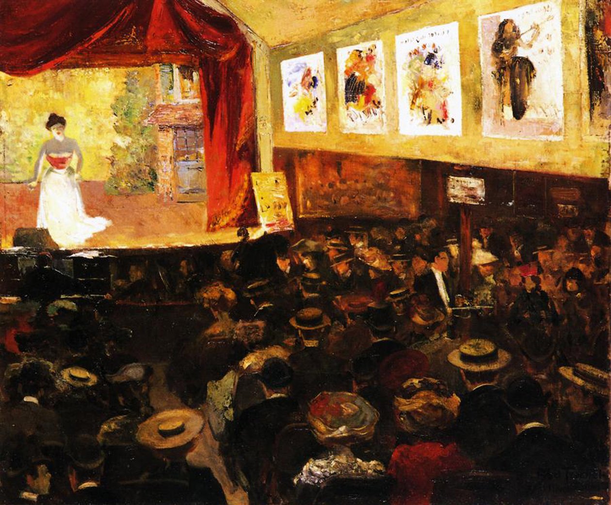 Cafe-koncerten, ca. 1904 af Abel Truchet