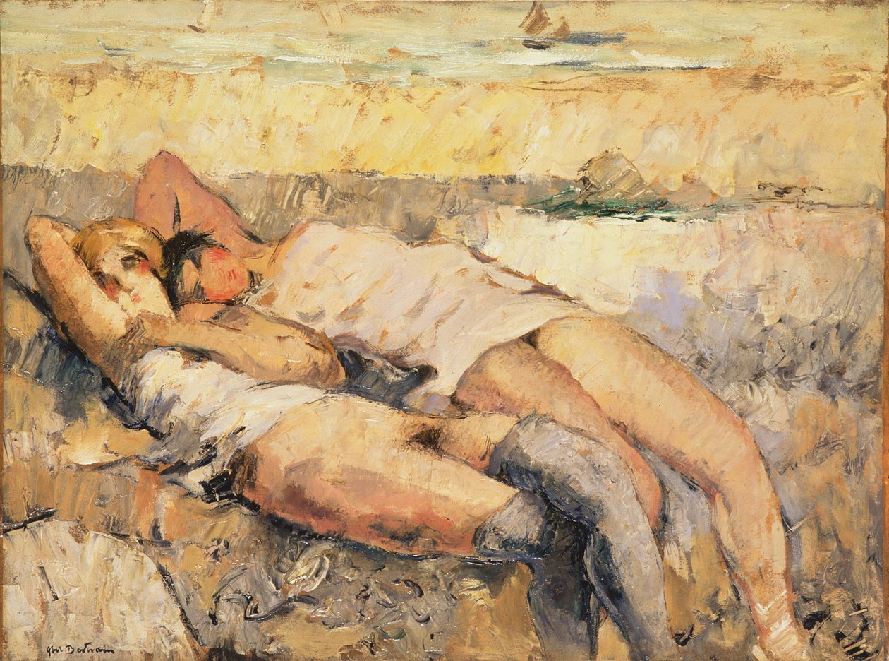 To venner, ca. 1925 af Abel Bertram