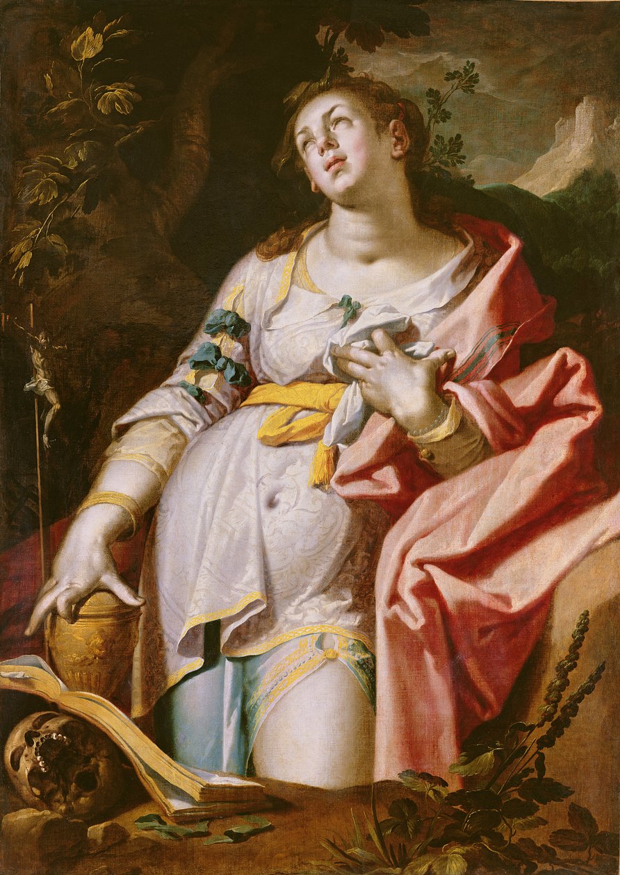 Maria Magdalene i ekstase, 1619 af Abraham Bloemaert