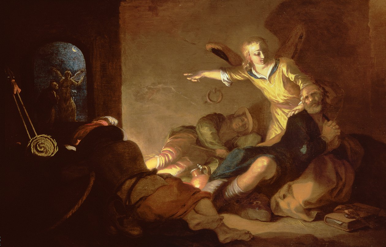 Befrielsen af Sankt Peter af Abraham Bloemaert