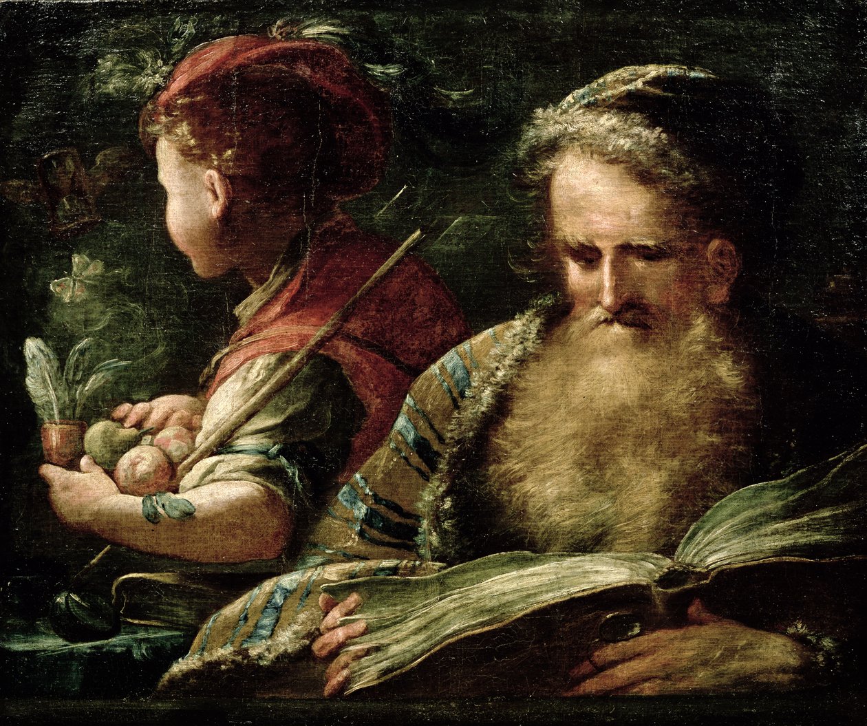Ungdom og Alder af Abraham Bloemaert