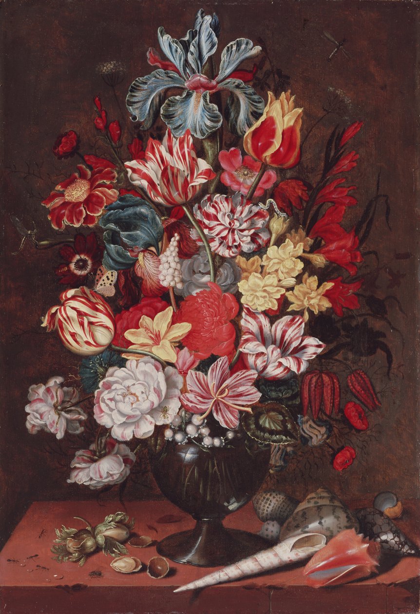 Stilleben med blomster, 1634 af Abraham Bosschaert