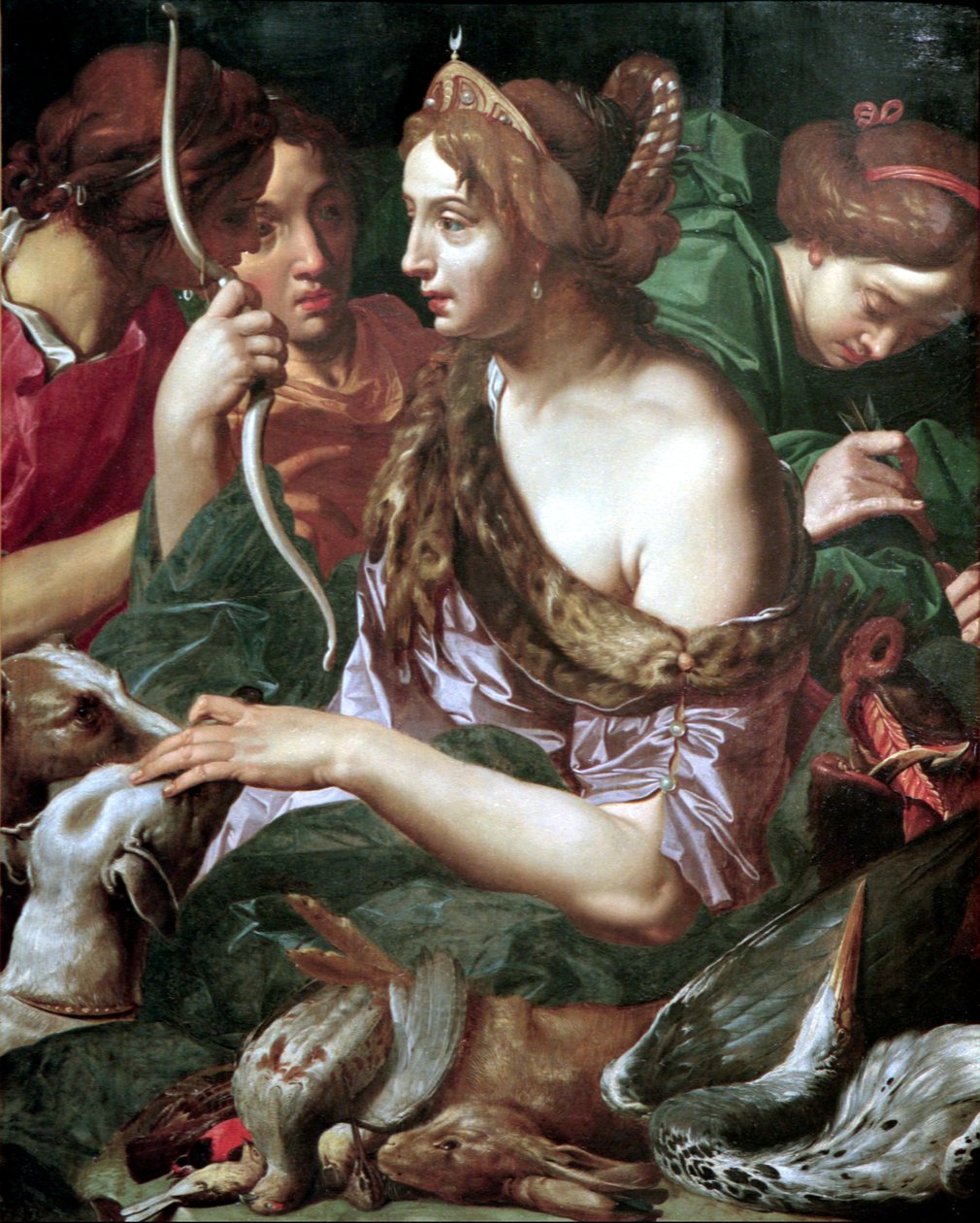 Diana efter jagten, ca.1618 af Abraham Jannsens