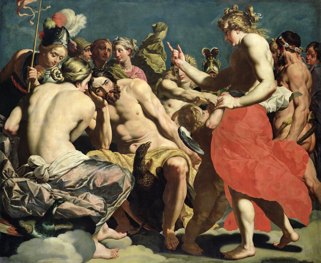 Olympens guder af Abraham Janssens van Nuyssen